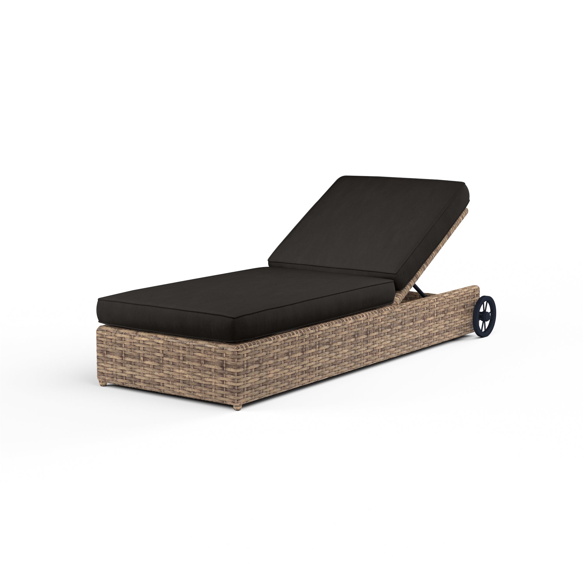 Sunset West Havana Adjustable Chaise with Cushion