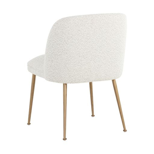 Sunpan Lyne Dining Chair in Copenhagen White