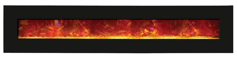 Amantii Electric Fireplace Top Heat 106"