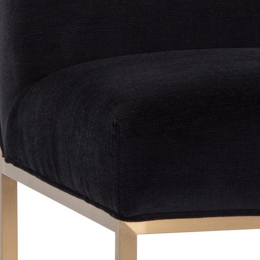 Sunpan Joyce Counter Stool Casablanca Stratus / Cube Black