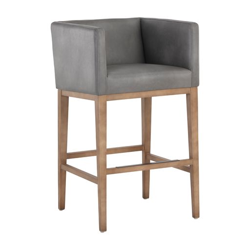 Sunpan Maxine Barstool - Bravo Metal