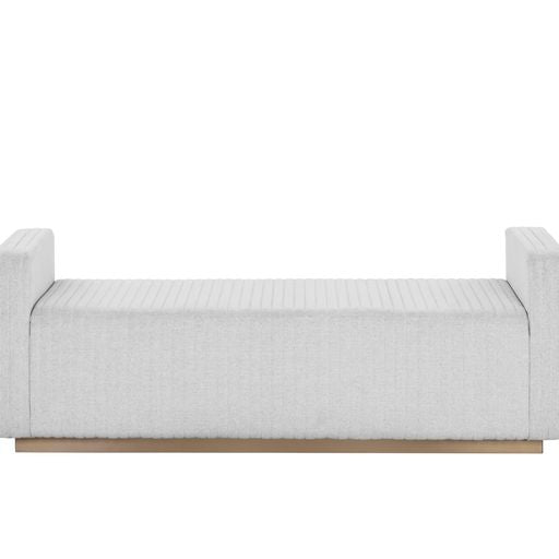 Sunpan Odette Bench - Ernst Silverstone / Maven Black