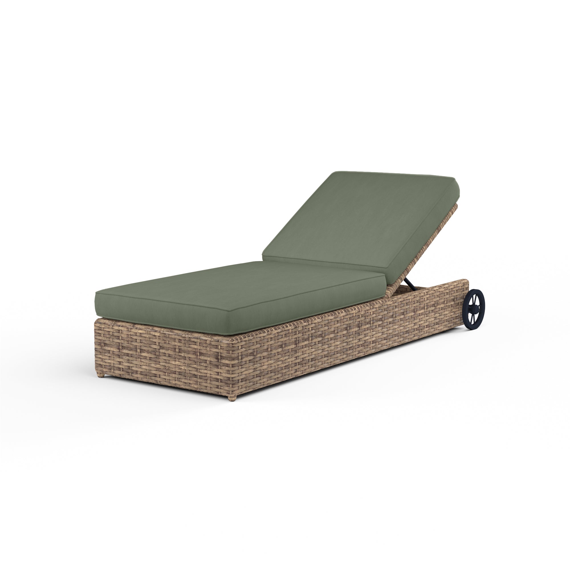 Sunset West Havana Adjustable Chaise with Cushion