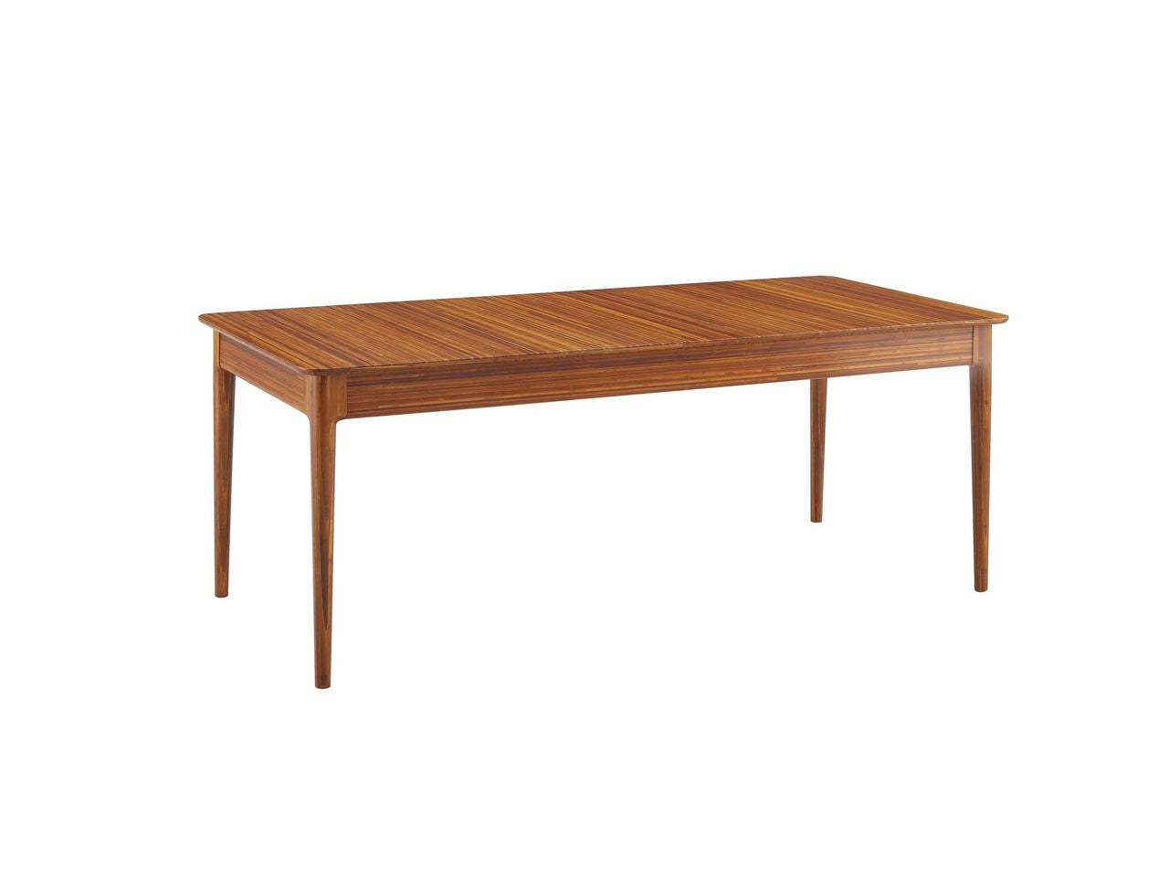 Greenington Erikka 110" Double-Leaves Extendable Dining Table, Amber
