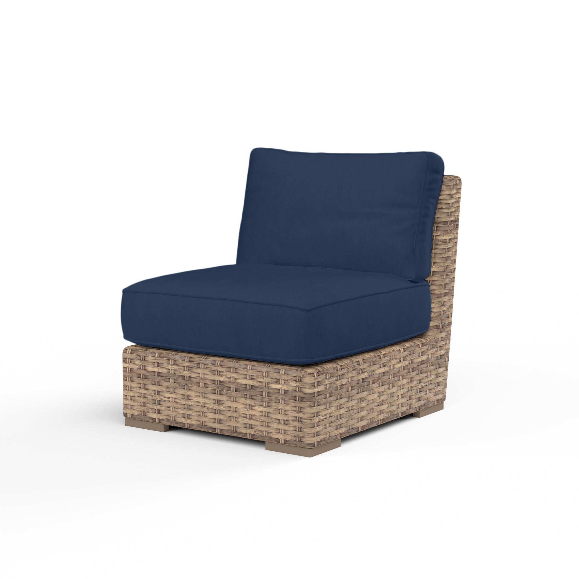 Sunset West Havana Armless Club with Cushion