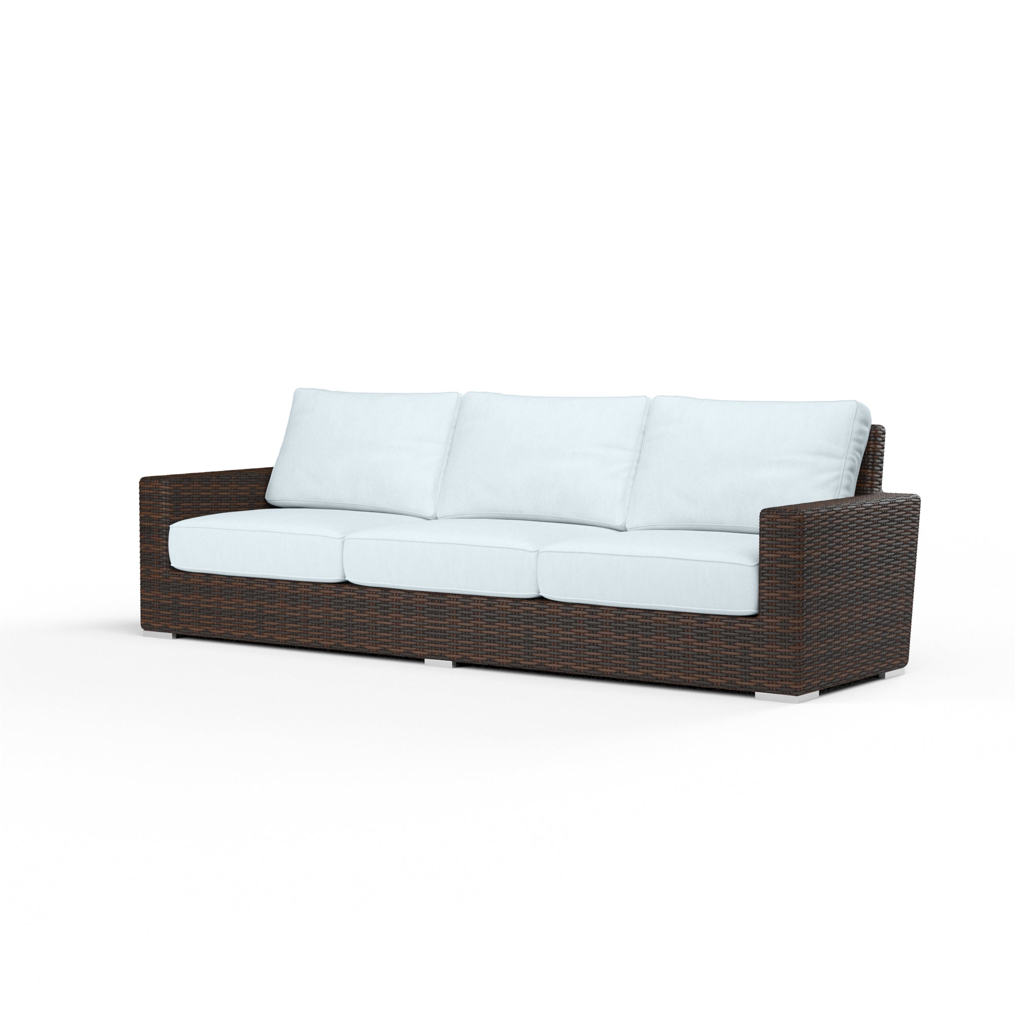 Sunset West Montecito Wicker Sofa with Cushion