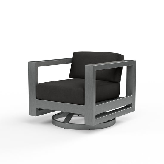 Sunset West Redondo Swivel Club Chair with Cushion