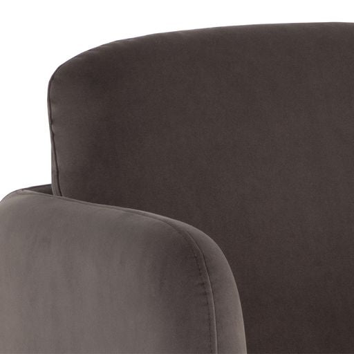 Sunpan Gilley Swivel Lounge Chair - Bergen Navy / Meg Ash