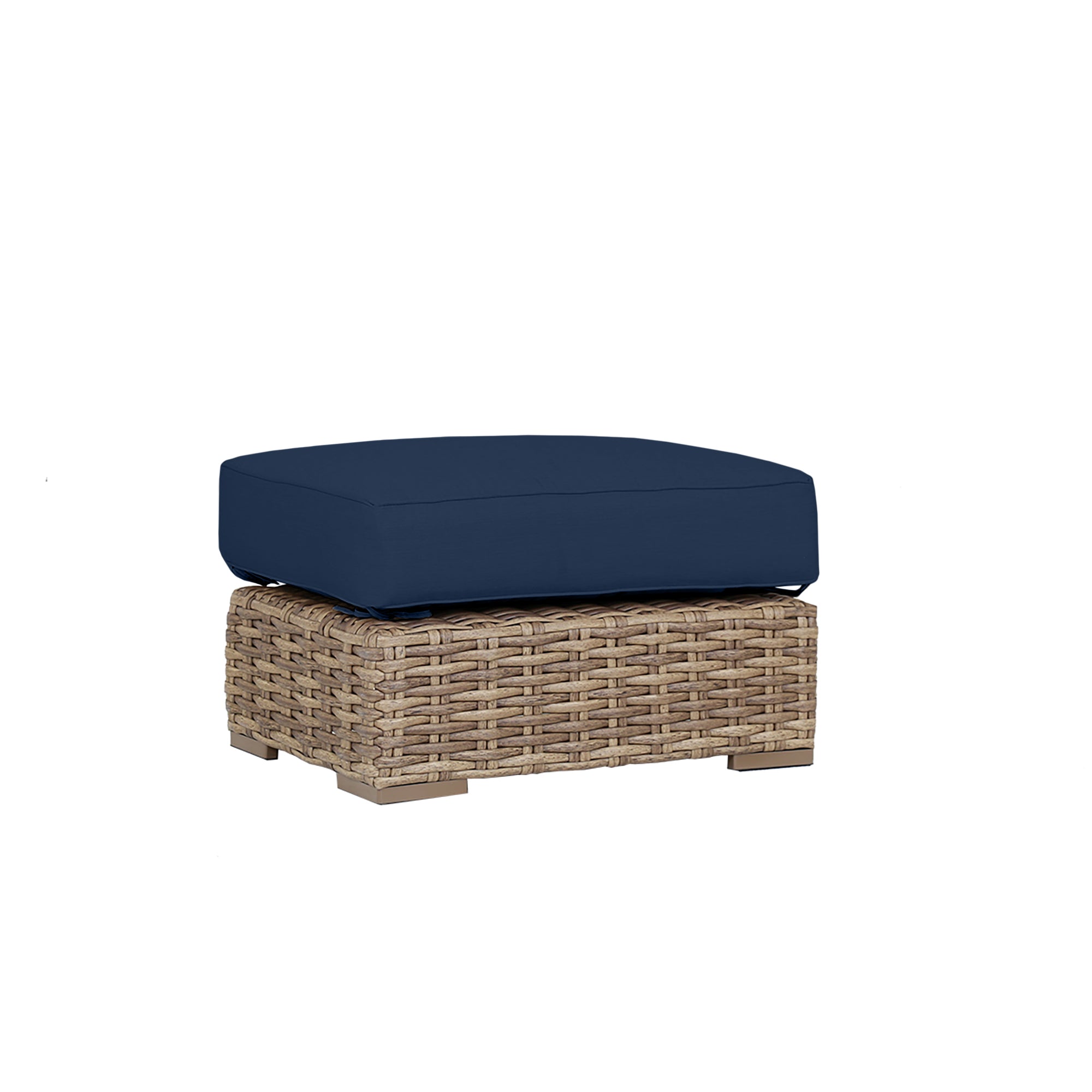 Sunset West Havana Ottoman with Cushion