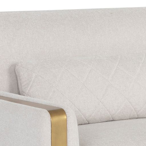 Sunpan Lean Sofa - Belfast Oatmeal