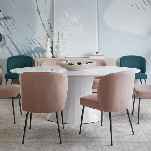 Sunpan Ivana Dining Chair in Soho Teal
