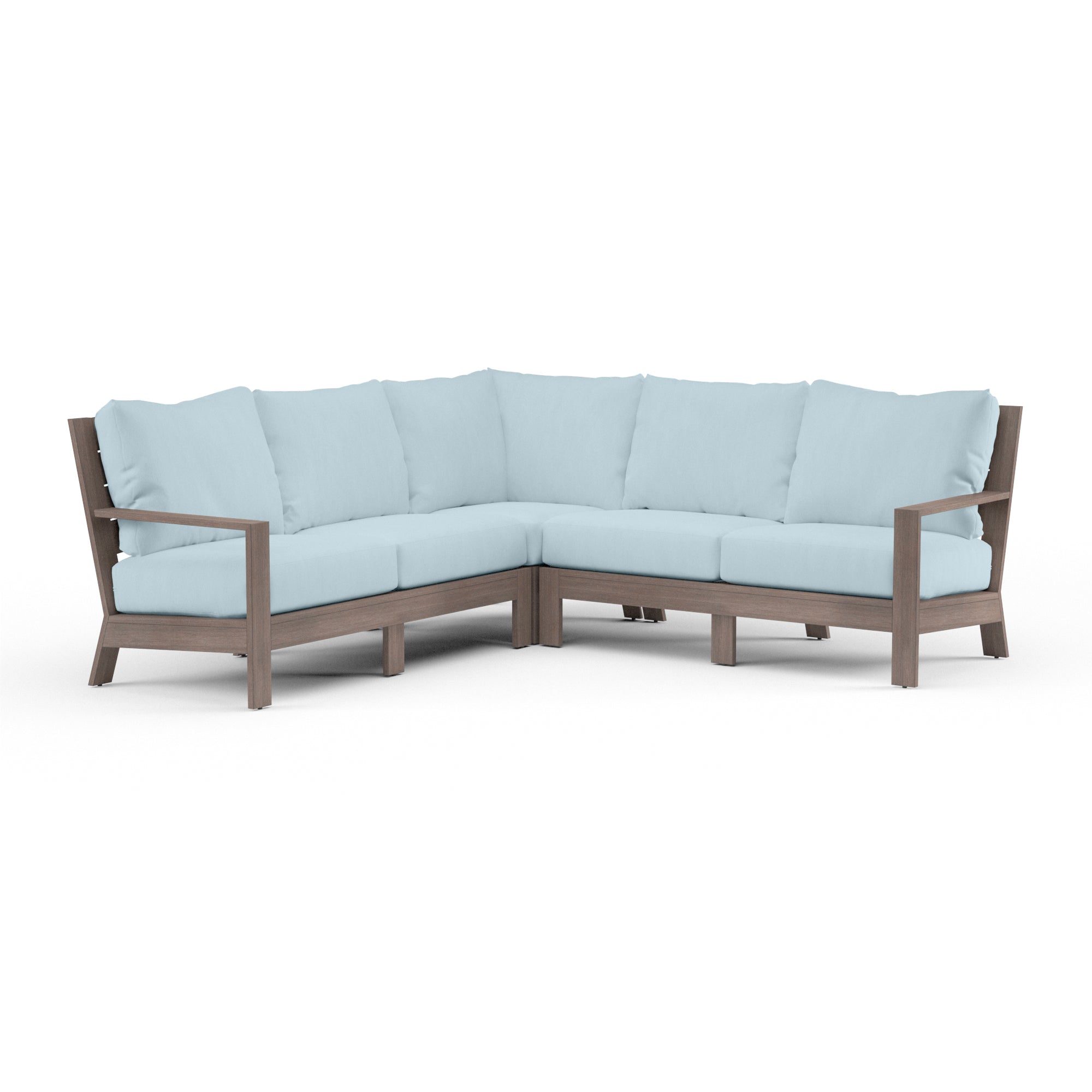 Sunset West Laguna Aluminum Sectional with Cushion