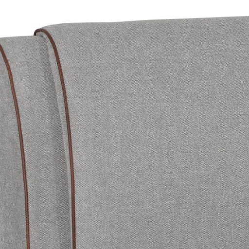 Sunpan Lowe Bed Queen / King - Belfast Heather Grey
