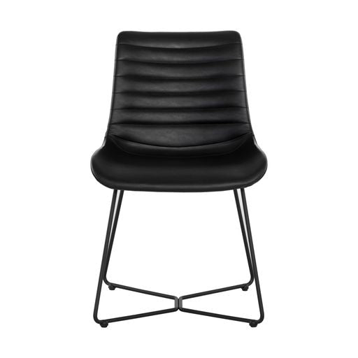 Sunpan Gracen Dining Chair in Hazelnut / Nightfall Black