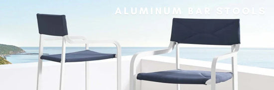 Aluminum Patio Bar Stools