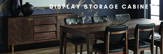 Display + Storage Cabinets