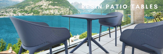 Resin Patio Tables