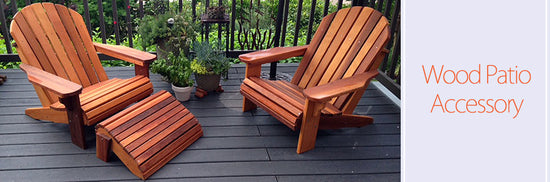 Wood Patio Accessories
