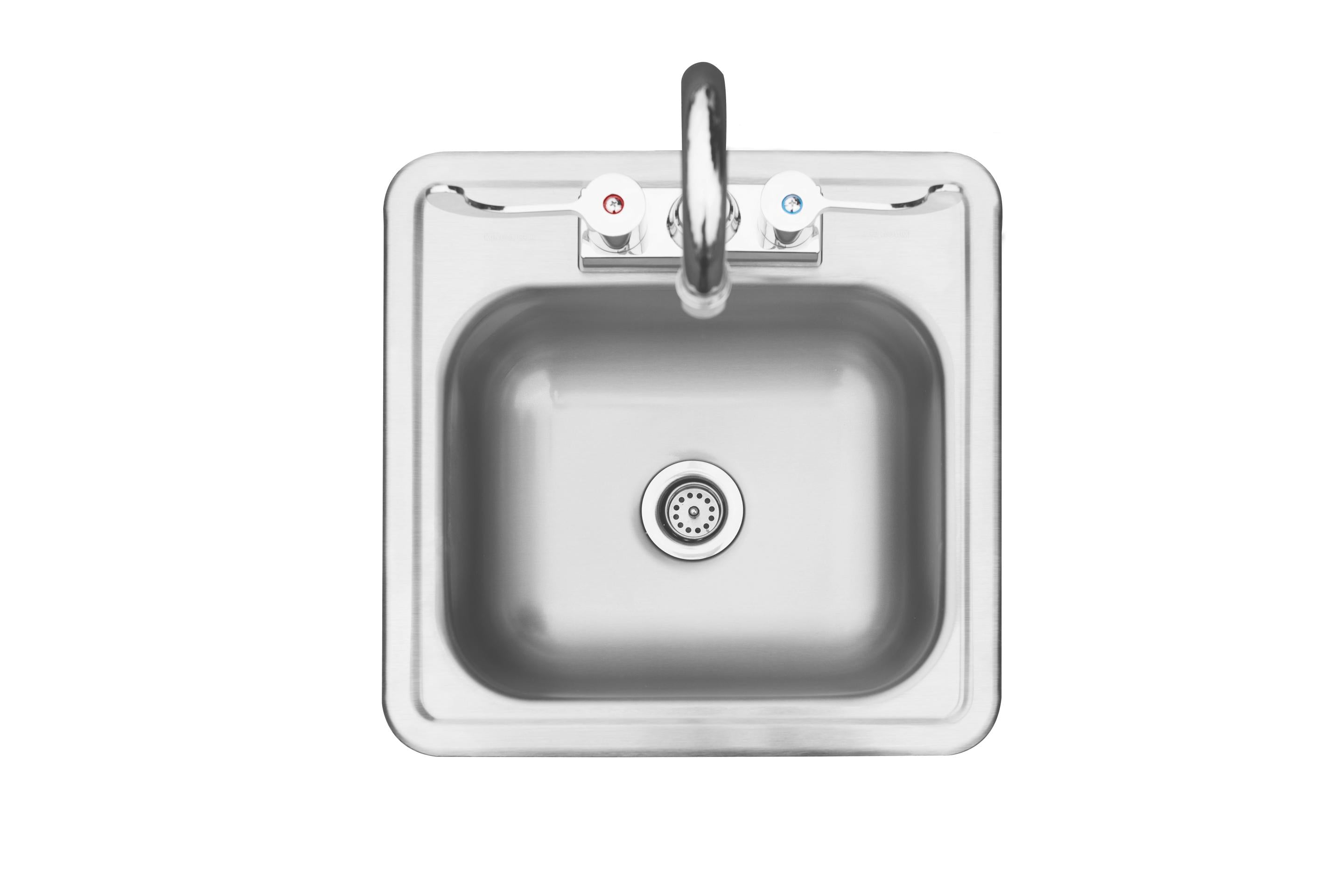 TrueFlame 15"x 15" Drop-in Sink