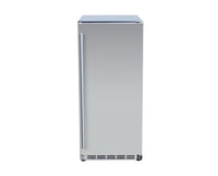 TrueFlame 15" Outdoor Rated Fridge With Glass Door