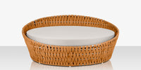DecoScapes Aria 70" Round Aluminum Cushion Daybed
