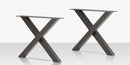 DecoScapes Contemporary X Style Dining Table Base