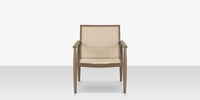 DecoScapes Furniture Danish Aluminum Sling Strap Lounge Chair