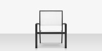 DecoScapes Fusion Aluminum Sling Club Chair