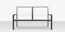 DecoScapes Fusion Aluminum Sling Loveseat