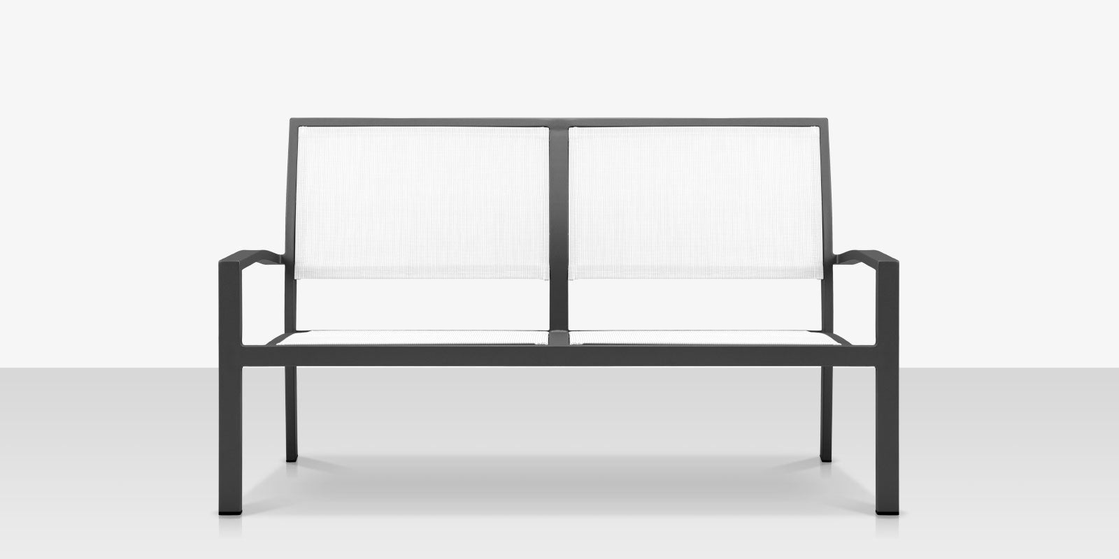DecoScapes Fusion Aluminum Sling Loveseat