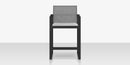 DecoScapes Iconic Aluminum Sling Bar Arm Chair