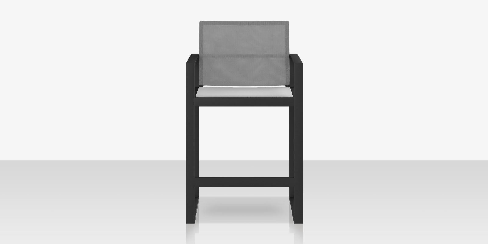 DecoScapes Iconic Aluminum Sling XL Bar Arm Chair