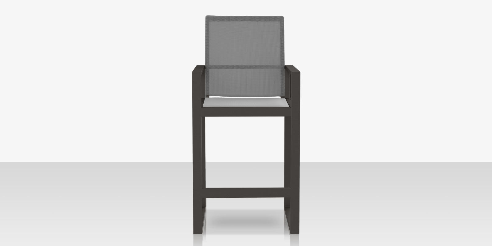 DecoScapes Iconic Aluminum Sling XL Bar Arm Chair