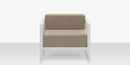DecoScapes Iconic Aluminum Club Chair