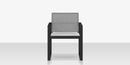 DecoScapes Iconic Aluminum Sling Dining Arm Chair