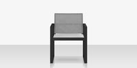 DecoScapes Iconic Aluminum Sling Dining Arm Chair