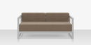DecoScapes Iconic Aluminum Loveseat