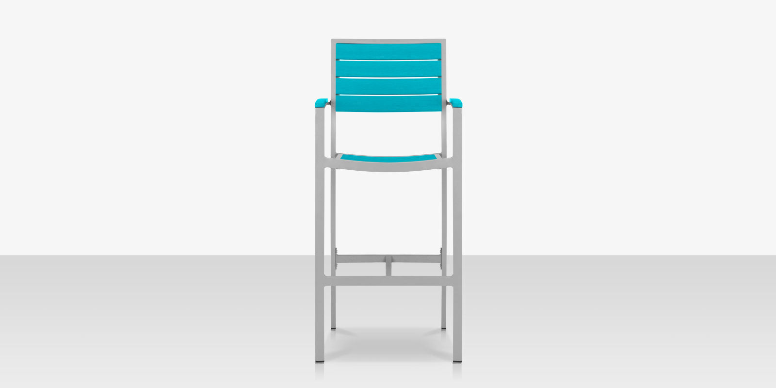 DecoScapes Napa Easton Aluminum Bar Arm Chair