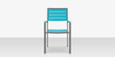 DecoScapes Napa Easton Aluminum Dining Arm Chair