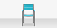 DecoScapes Napa Easton Aluminum Dining Arm Chair