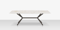 DecoScapes Oliver Emerald Rimless Porcelain Dining Table - Large