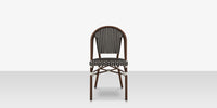 DecoScapes Paris Aluminum Stackable Dining Side Chair