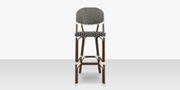 DecoScapes Paris Aluminum Stackable Bar Side Chair