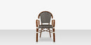 DecoScapes Paris Aluminum Stackable Dining Arm Chair