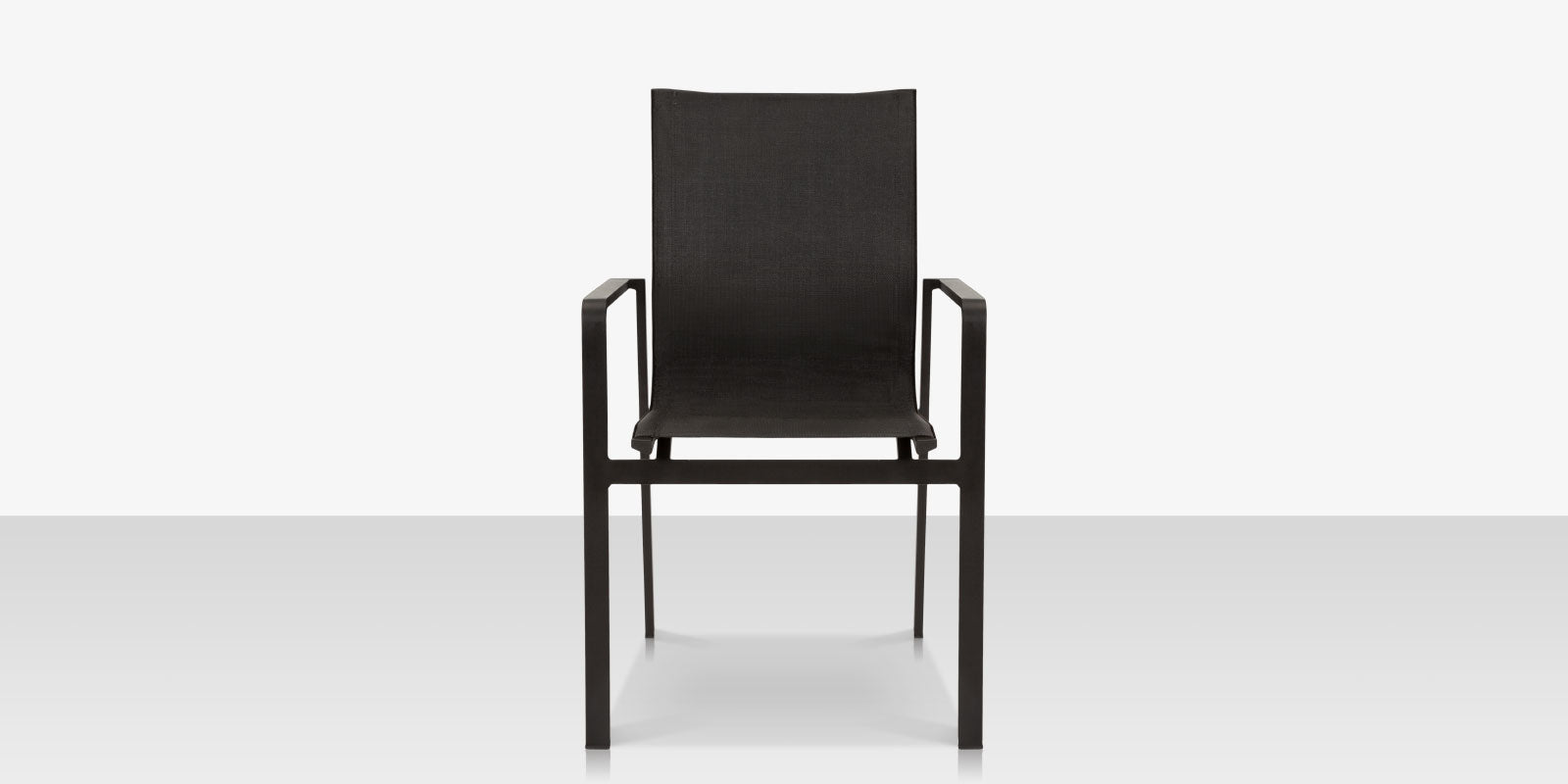 DecoScapes Tide Aluminum Sling Dining Arm Chair