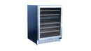 TrueFlame 24" Outdoor Rated Dual Zone Wine Cooler