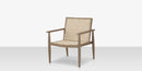 DecoScapes Furniture Danish Aluminum Sling Strap Lounge Chair