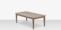 DecoScapes Danish Aluminum Rectangular Coffee Table