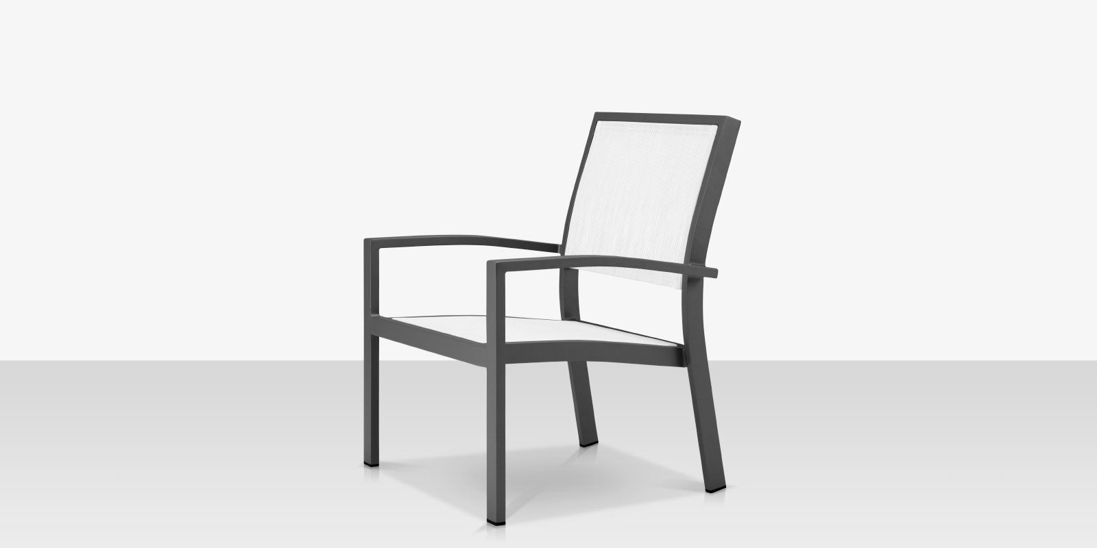 DecoScapes Fusion Aluminum Sling Club Chair