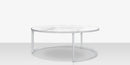 DecoScapes Iconic Aluminum Wide Round Nesting Table